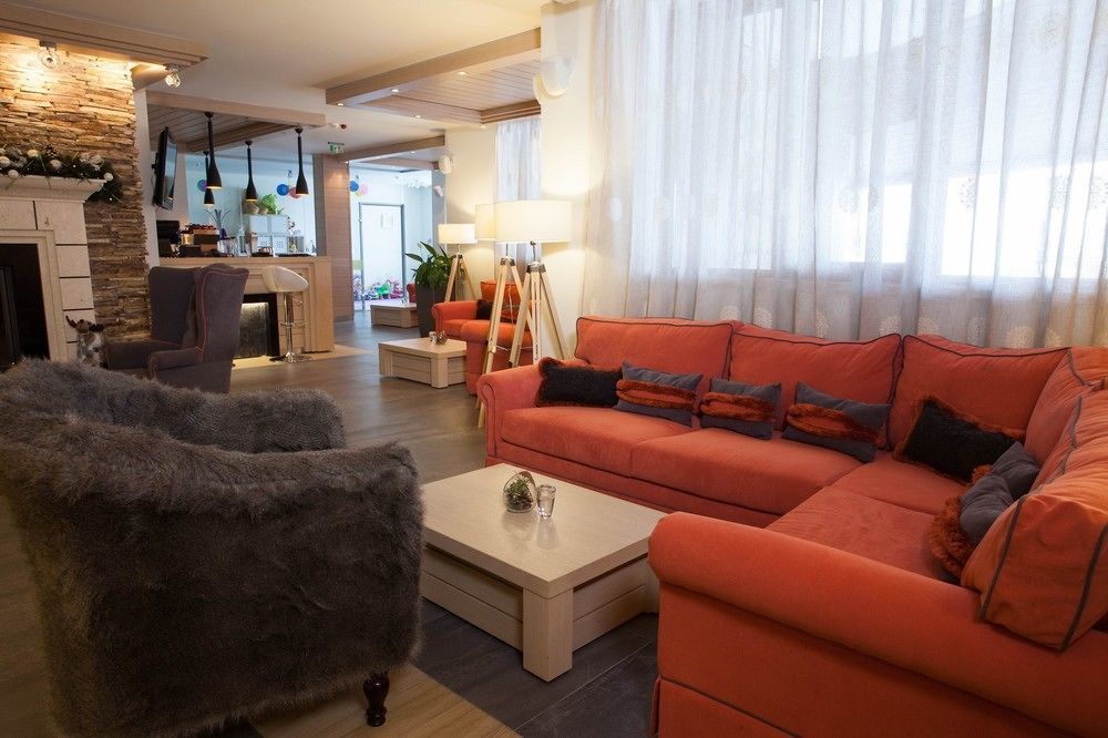 Amira Boutique Hotel 반스코 외부 사진 Interior of a modern house