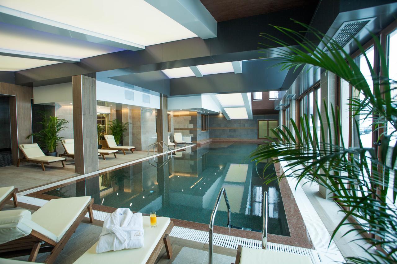 Amira Boutique Hotel 반스코 외부 사진 The spa at the Mandarin Oriental, Munich