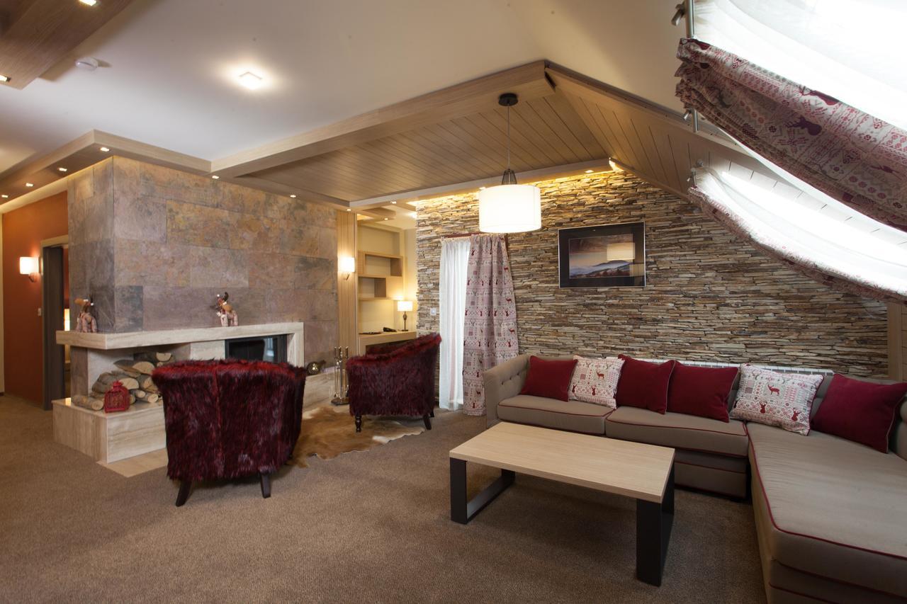 Amira Boutique Hotel 반스코 외부 사진 Interior of a suite at the hotel