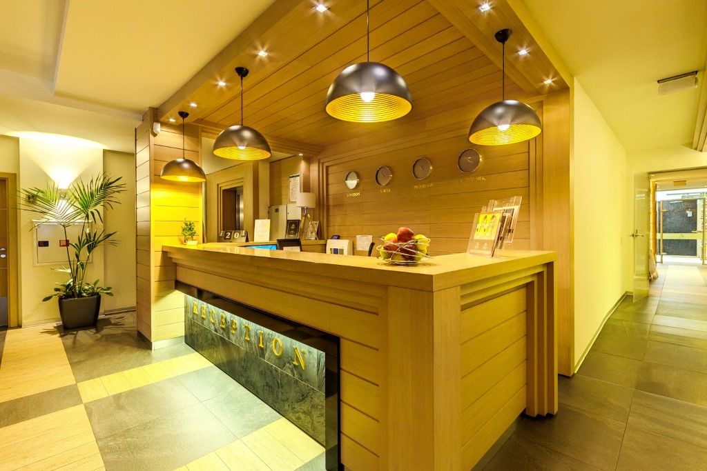 Amira Boutique Hotel 반스코 외부 사진 Reception